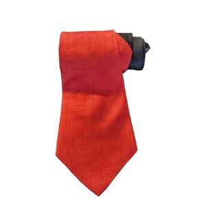 Tommy Hilfiger Vintage Tie NWT Red Black Preppy